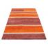 122 X 183 Gorgeous Orange Cream Red Modern,Oriental Handmade Wool Rug