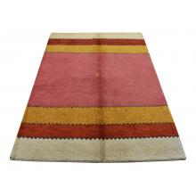 122 X 183 Traditional Gabbeh Design Modern, Oriental Handmade Wool Rug