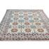 305 x 386 Geometric Design, Cream & Brown Persian Kerman Rug