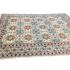 305 x 386 Geometric Design, Cream & Brown Persian Kerman Rug