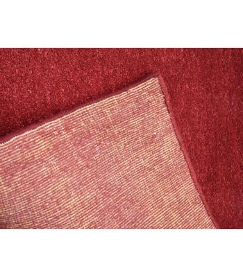 109 x 171 Classic Plain Red Oriental Modern Wool Rug
