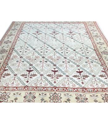 305 x 386 Cream, Chobi, Vegetable Dye Oriental Handmade Wool Rug