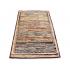 101 X 155 Multi Color Afghan Chobi Vegetable Dye Stripe Patterned Rug