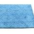 140 X 195 Sophisticated Handmade Diamond Design Blue Modern Rug