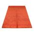 142 X 198 Sophisticated Handmade Diamond Carved Design Orange Modern Rug