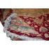 296 Round Shaped Traditional, Persian Tabriz Wool-silk Rug