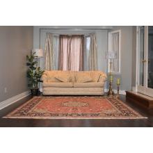 256 X 259 Gorgeous Javad Ghalam Pink, Red & Cream Traditional Rug