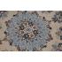 110 Cm Subtle And Graceful Nain Circle Design Traditional Round Rug