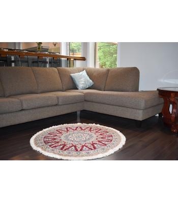 116 Cm Very Unique Traditional, Nain Circle Design Round Rug