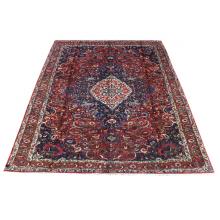 305 X 396 Majestic Double Medallion Lachak Design Traditional, Persian Wool Rug