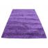152 X 244 Plain And Stylish Purple Modern Shag Rug