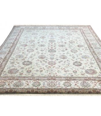 295 x 399 Royal Gold Wash Wool-Silk Tabriz Persian Handmade Rug