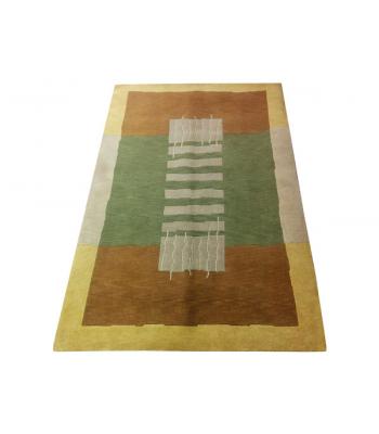 152 x 244 Indo Nepal Pyramid Oriental Modern Handmade Rug