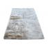 152 x 249 Soft And Stylish Modern Cream Viscose Shag Rug