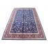 254 X 404 Red Border Navy Blue Background All Over Band Eslimi Design Rug
