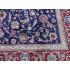 254 X 404 Red Border Navy Blue Background All Over Band Eslimi Design Rug