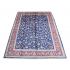 254 X 404 Red Border Navy Blue Background All Over Band Eslimi Design Rug