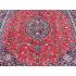 287 x 384 Wool, Handmade Traditional Persian, Center Medallion Design Red, Blue, Brown, Cream, Green Rug
