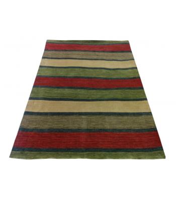 213 x 305 Elite Striped Multicolor Handmade Floor Rug