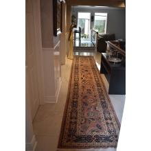 91 X 524 Luxurious Choobi All Over Antique Design Traditional Runner Rug