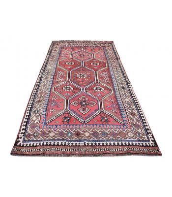 146 X 302 Graceful Antique, Persian Qashqai Tribal Design Handmade Rug