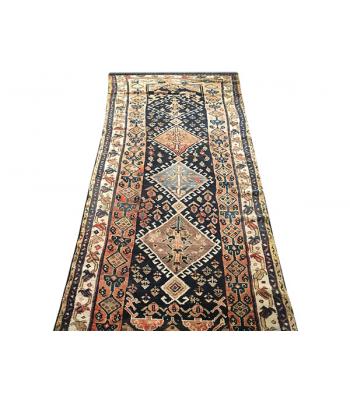 107 x 277 Royal Timeless Antique Persian Caucasian Tribal Pure Wool Rug