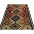 150 x 332 Bold and Beautiful 5 Diamond Kilim Persian Handmade Wool Rug