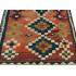 150 x 332 Bold and Beautiful 5 Diamond Kilim Persian Handmade Wool Rug