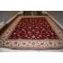 305 X 396 Unique Traditional Tabriz All Over Persian Open Design Wool-silk Rug