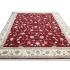 305 x 396 Cream & Red Wool-Silk Unique Allover Persian Rug