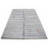 140 X 207 Luxurious Oriental Tribal Design Grey Wool Rug