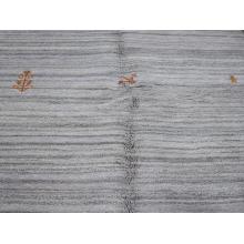 140 X 207 Luxurious Oriental Tribal Design Grey Wool Rug