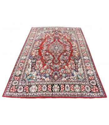 287 X 396  Strikingly Beautiful Sini Medallion Design Persian Traditional Rug