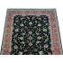 107 x 145 Tabriz Allover Patterned Wool & Silk Handmade Rug