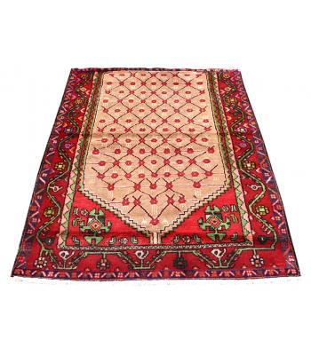 109 X 149 Elegantly Traditional, Persian Turkman Mehrabi Design Wool Rug