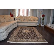 127 X 202 Graceful Very Fine Persian Center Medallion Design Traditional Rug