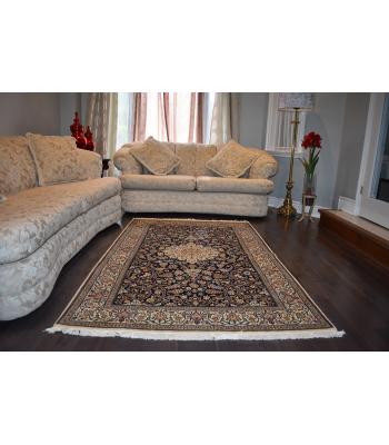 127 X 202 Graceful Very Fine Persian Center Medallion Design Traditional Rug