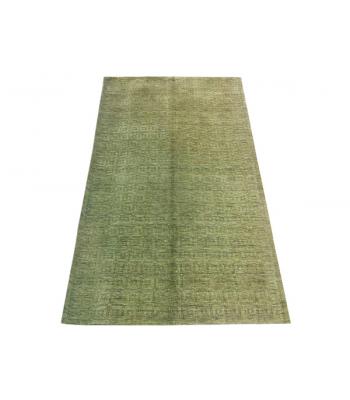 152 x 244 Sophisticated Handmade Indo Nepal Field Green Rug