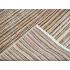 98 X 159 Simple and Elegant Multi Color Striped Handmade Wool Rug