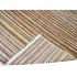 98 X 159 Simple and Elegant Multi Color Striped Handmade Wool Rug