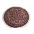 107 Cm Beautiful Open Medallion Design Traditional Round Rug