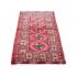 98 X 146 Graceful Turkman Elephant's Feet Design Handmade Red Rug