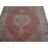 Elegant wool and silk base Tabriz rug