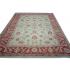 183 x 254 Beautiful Red Bordered Afshar Design Rug