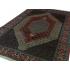 201 x 201 Dark Blue Square Shaped Tabriz Handmade Rug