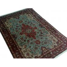 196 x 300 Semi-antique Handmade Persian Tabriz Wool Rug