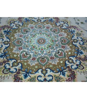 201 x 297 Timeless Persian Handmade Wool and Silk on Silk Base Tabriz Rug
