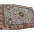 Timeless Persian handmade wool and silk Tabriz rug