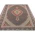 206 x 297 Persian Wool and Silk Base Fish Design Rug