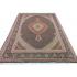 206 x 297 Persian Wool and Silk Base Fish Design Rug